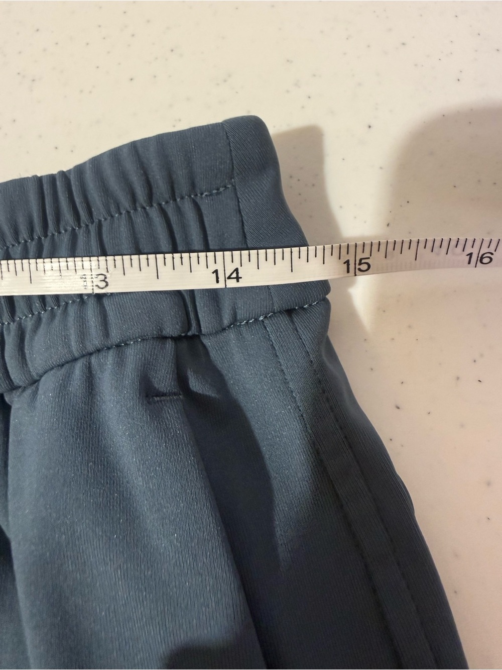 Lululemon Pull On Straight Leg Pants Blue Drawstring Stretch Women's Small - Picture 8 of 11